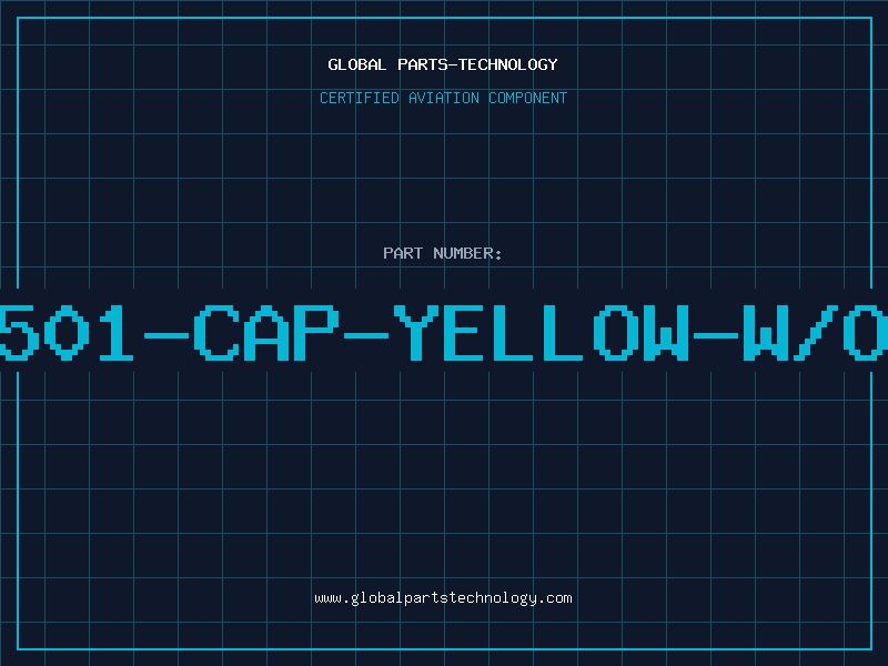Aviation Part 4501-CAP-YELLOW-W/OH