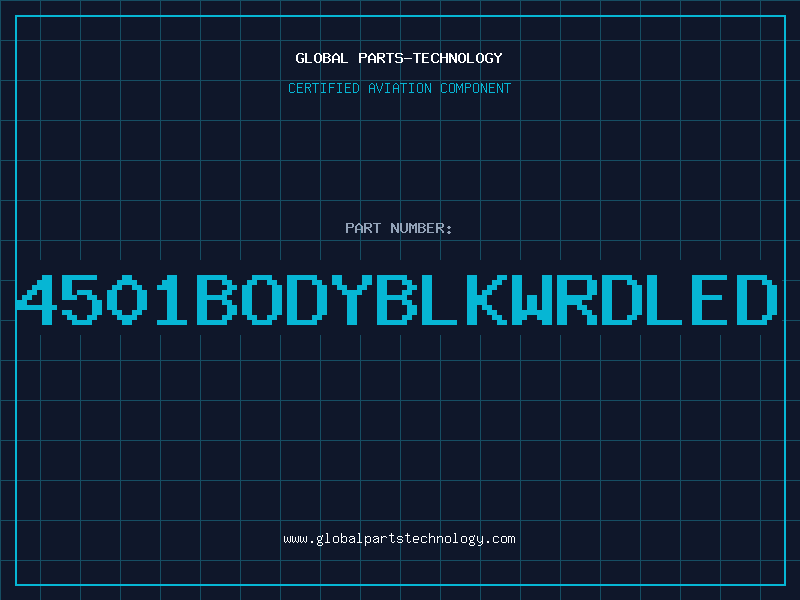 Aviation Part 4501BODYBLKWRDLED