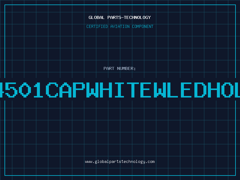 Aviation Part 4501CAPWHITEWLEDHOL