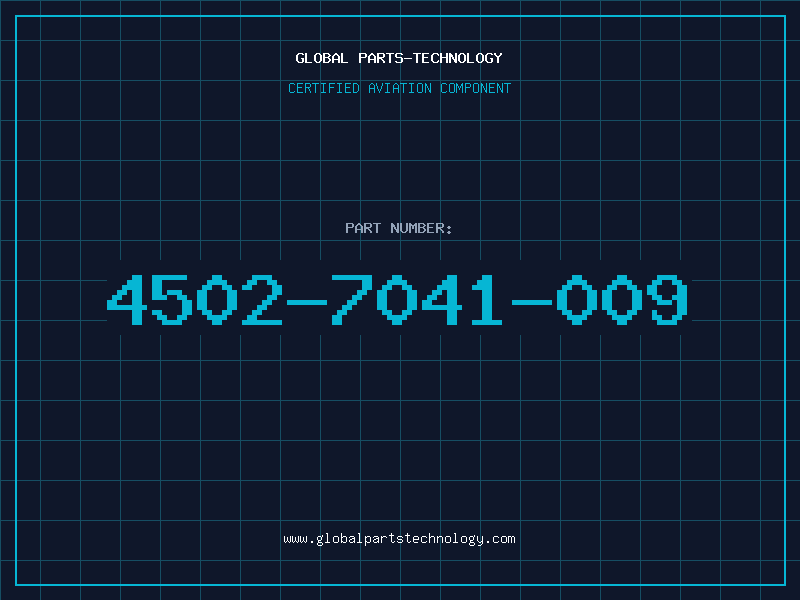 Aviation Part 4502-7041-009