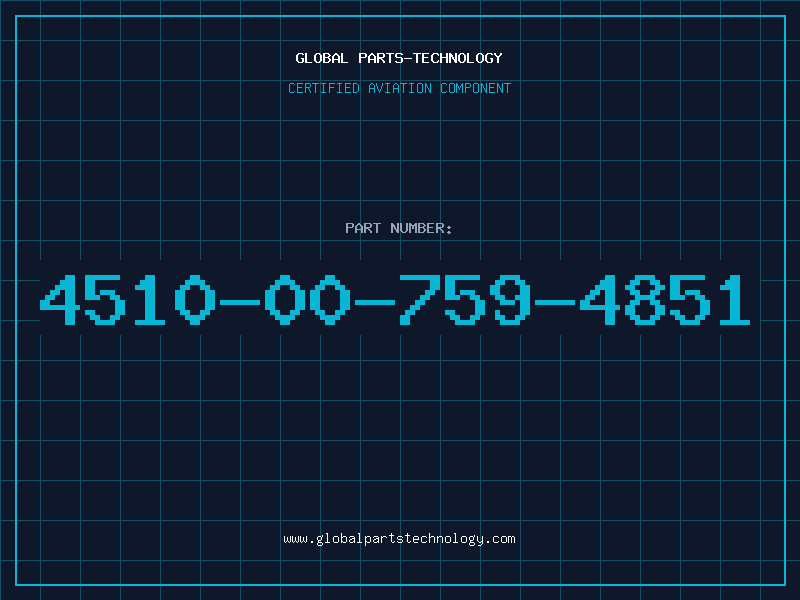 Aviation Part 4510-00-759-4851