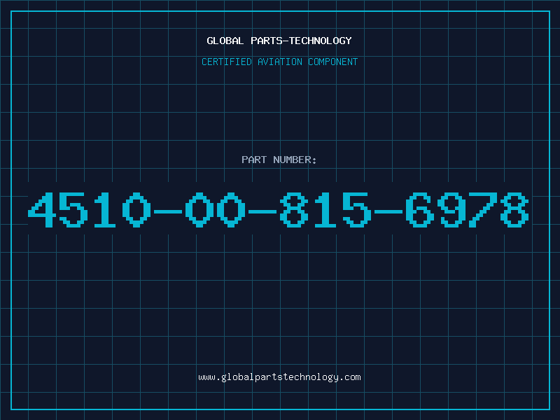 Aviation Part 4510-00-815-6978