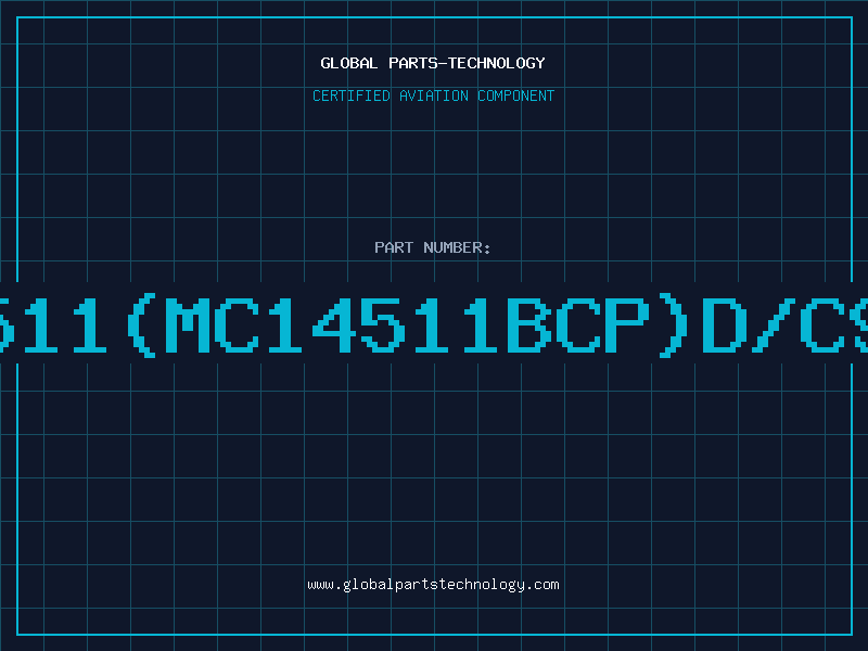 Aviation Part 4511(MC14511BCP)D/C96