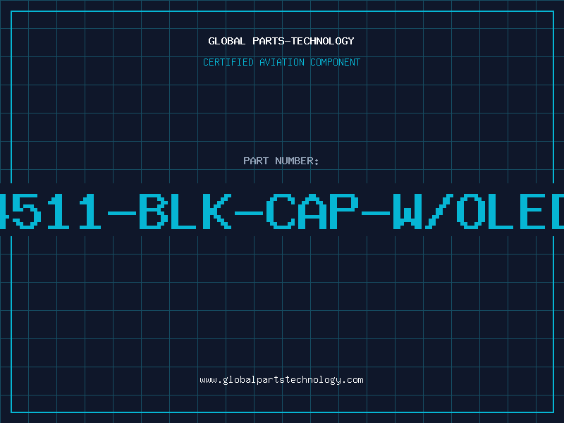 Aviation Part 4511-BLK-CAP-W/OLED