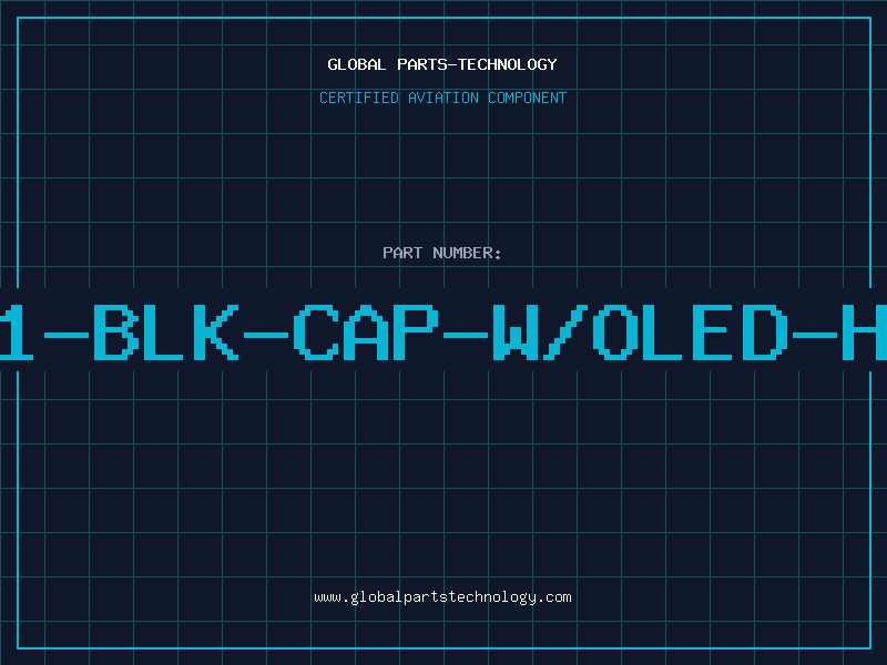 Aviation Part 4511-BLK-CAP-W/OLED-HOLE