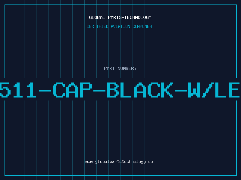 Aviation Part 4511-CAP-BLACK-W/LED