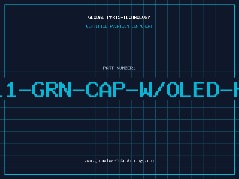 Aviation Part 4511-GRN-CAP-W/OLED-HOL