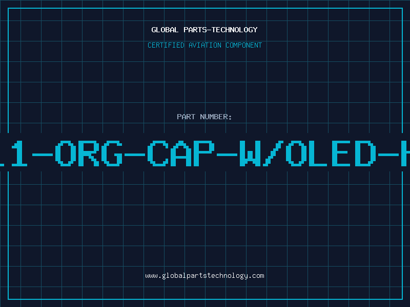 Aviation Part 4511-ORG-CAP-W/OLED-HOL