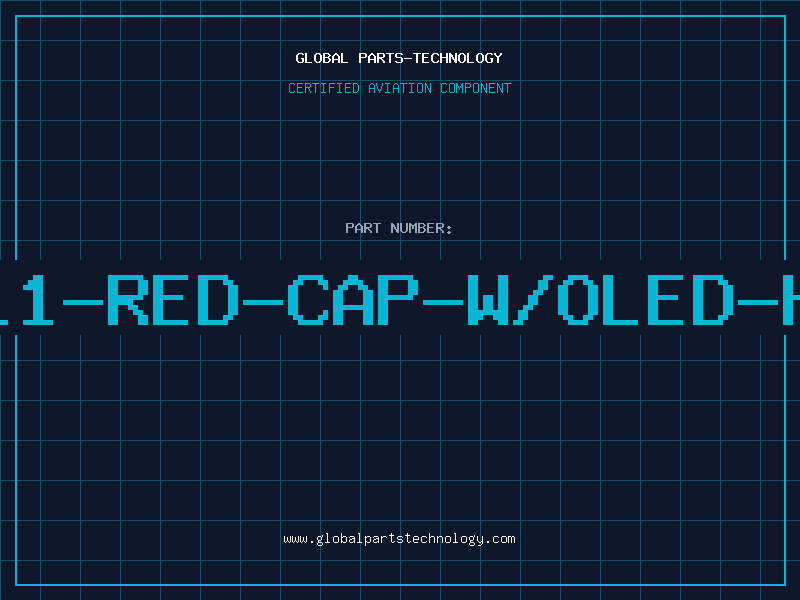 Aviation Part 4511-RED-CAP-W/OLED-HOL