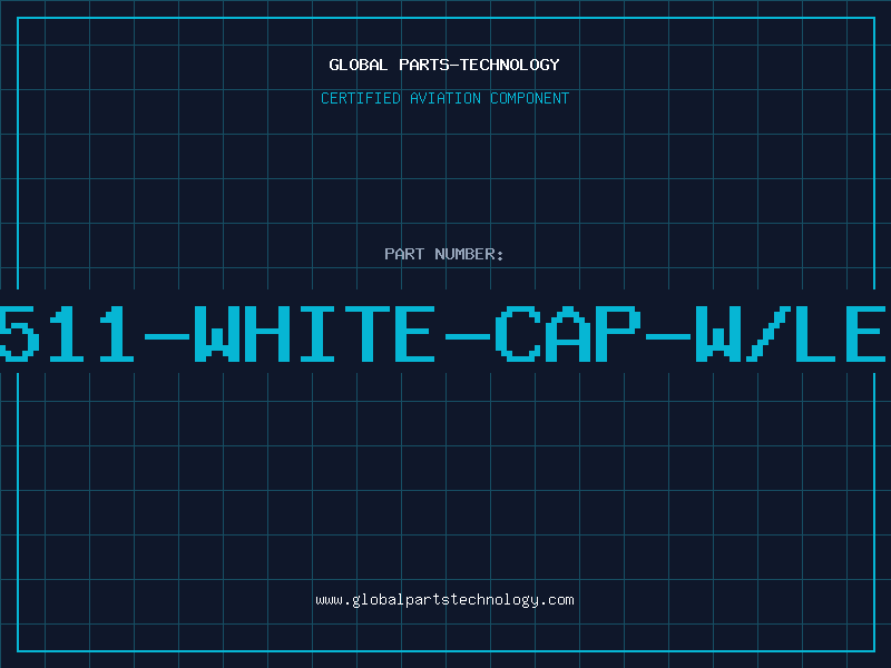 Aviation Part 4511-WHITE-CAP-W/LED
