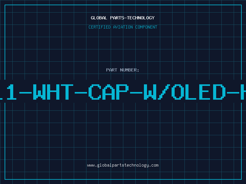 Aviation Part 4511-WHT-CAP-W/OLED-HOL