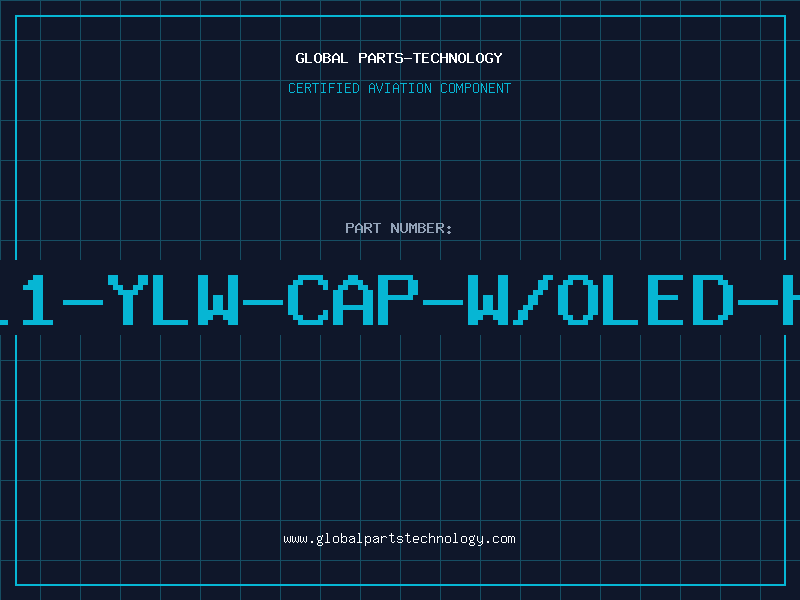 Aviation Part 4511-YLW-CAP-W/OLED-HOL