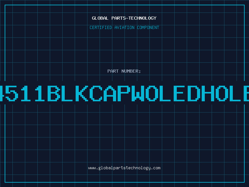 Aviation Part 4511BLKCAPWOLEDHOLE