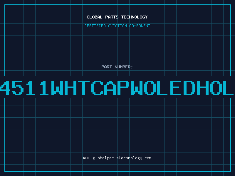 Aviation Part 4511WHTCAPWOLEDHOL