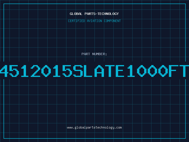 Aviation Part 4512015SLATE1000FT