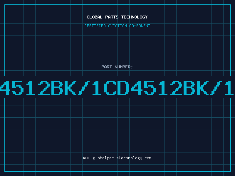 Aviation Part 4512BK/1CD4512BK/1