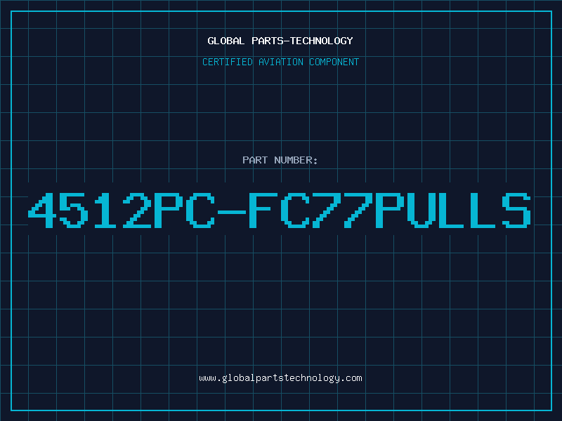 Aviation Part 4512PC-FC77PULLS