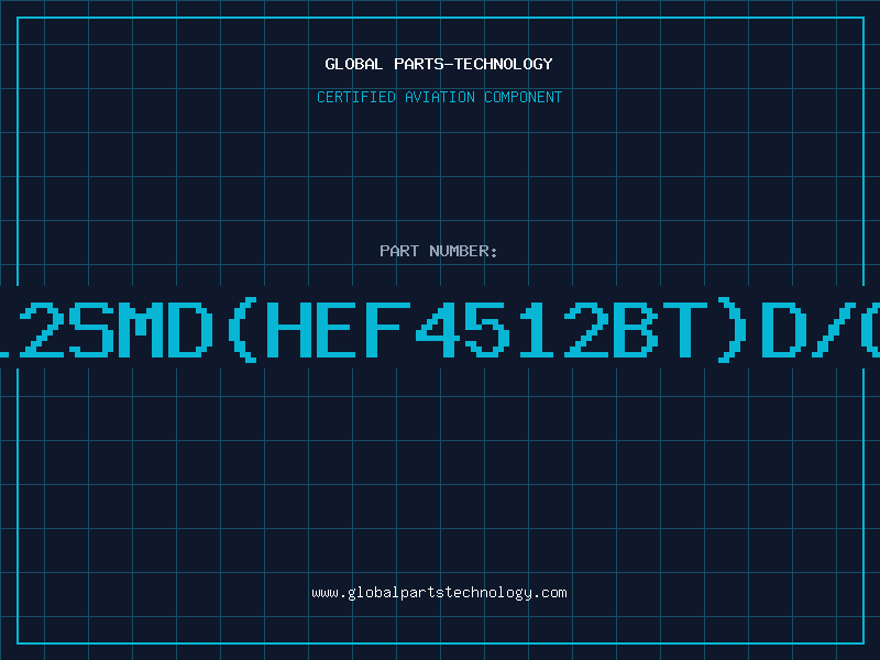 Aviation Part 4512SMD(HEF4512BT)D/C93