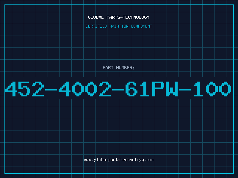 Aviation Part 452-4002-61PW-100