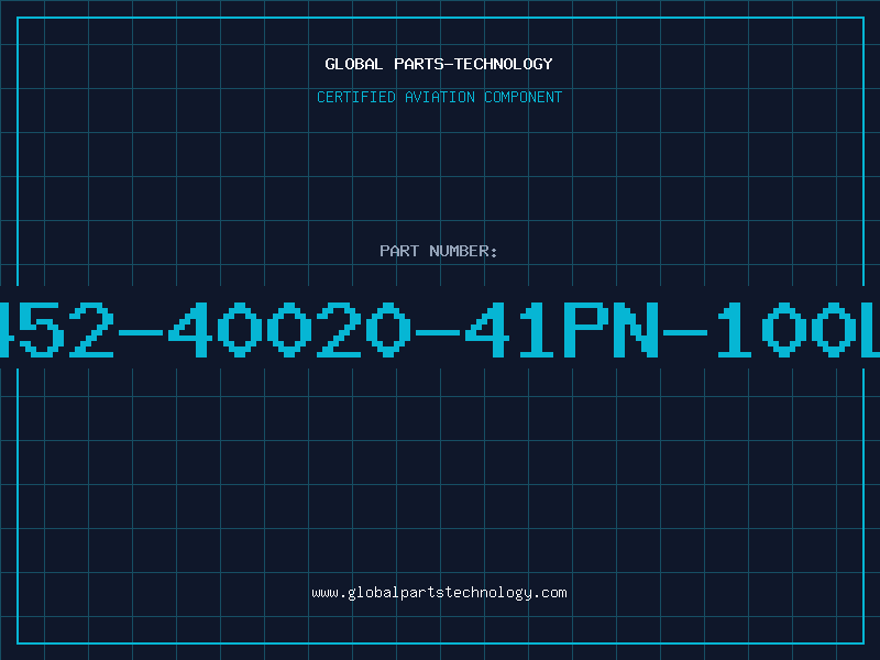Aviation Part 452-40020-41PN-100L