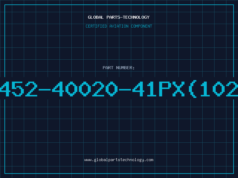Aviation Part 452-40020-41PX(102