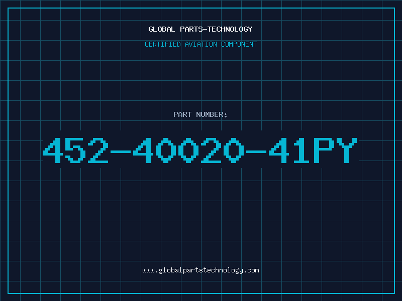 Aviation Part 452-40020-41PY