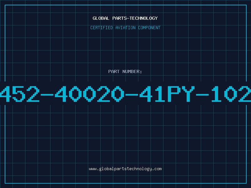 Aviation Part 452-40020-41PY-102