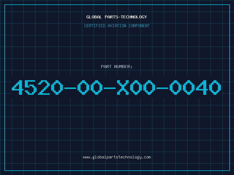 Aviation Part 4520-00-X00-0040