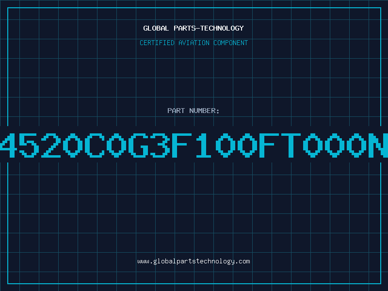 Aviation Part 4520C0G3F100FT000N
