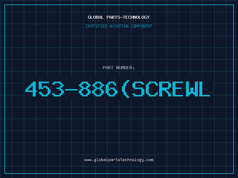 Aviation Part 453-886(SCREWL