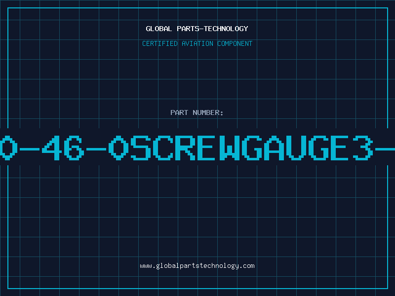Aviation Part 4530-46-0SCREWGAUGE3-161