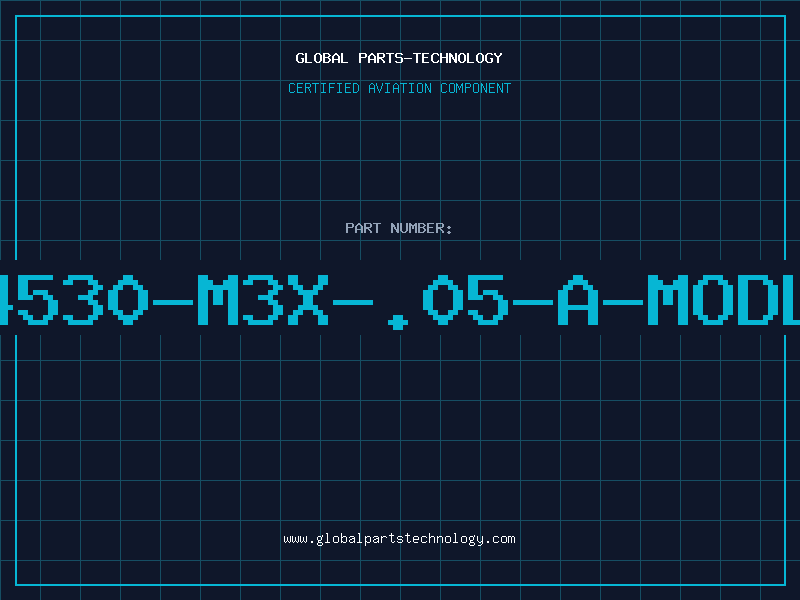 Aviation Part 4530-M3X-.05-A-MODL