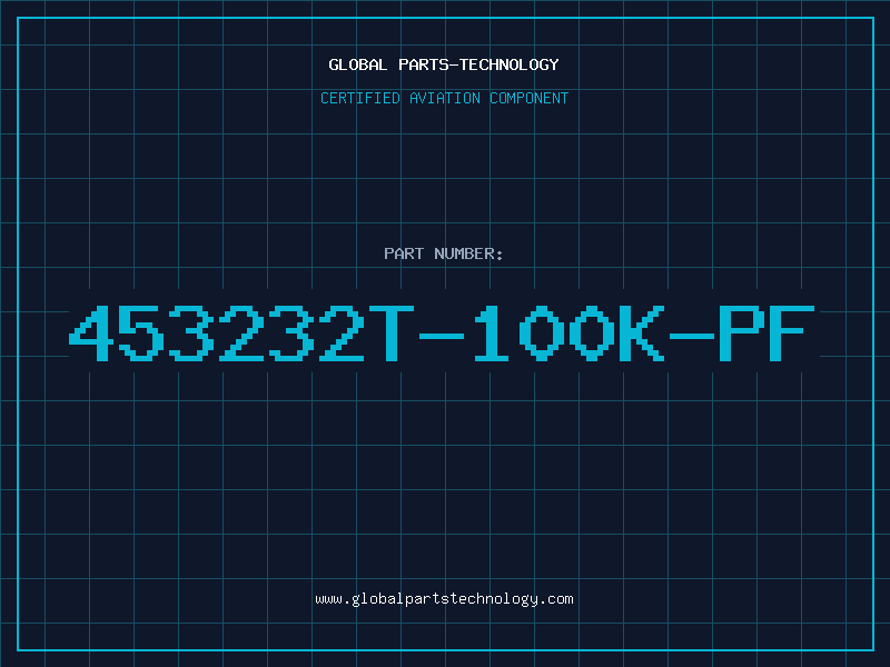 Aviation Part 453232T-100K-PF