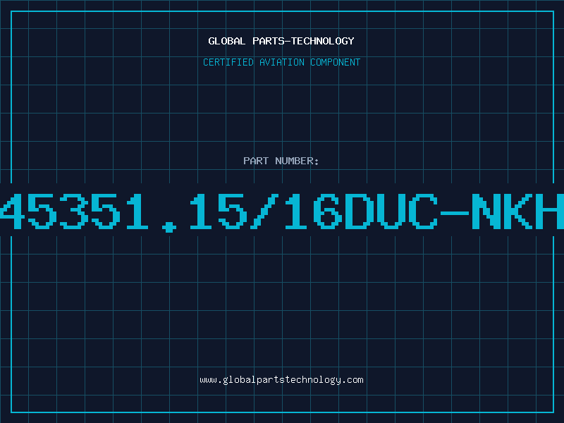 Aviation Part 45351.15/16DUC-NKH
