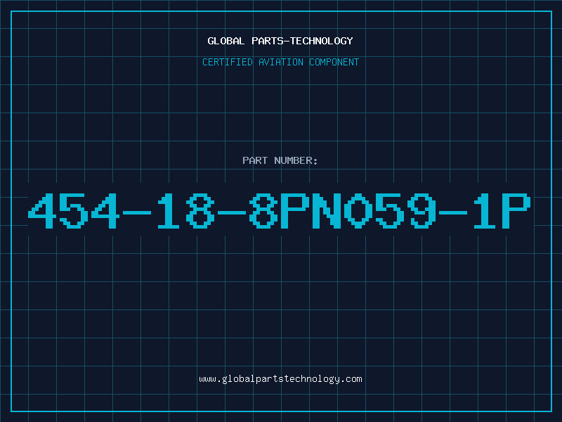 Aviation Part 454-18-8PN059-1P