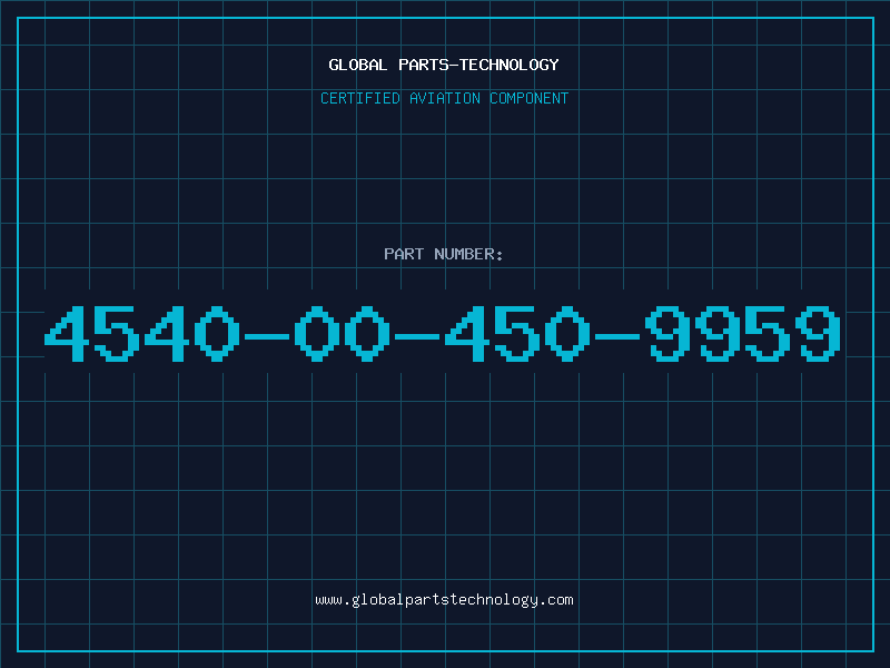 Aviation Part 4540-00-450-9959