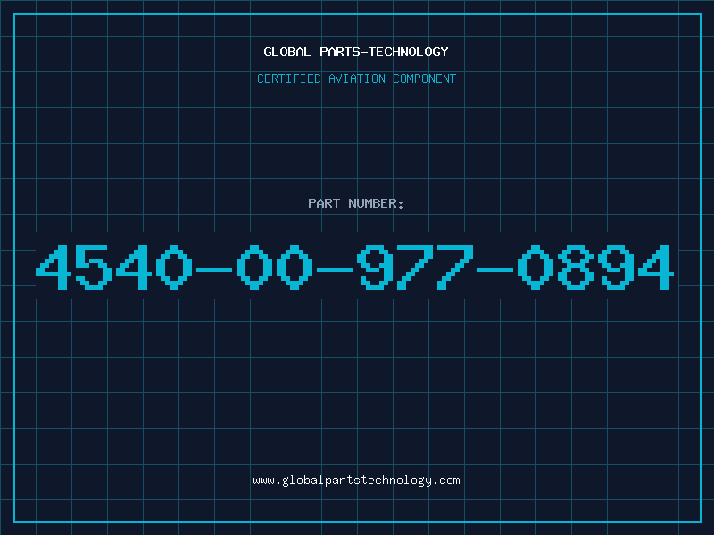 Aviation Part 4540-00-977-0894