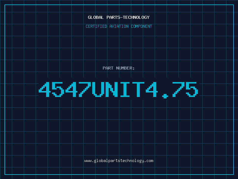 Aviation Part 4547UNIT4.75