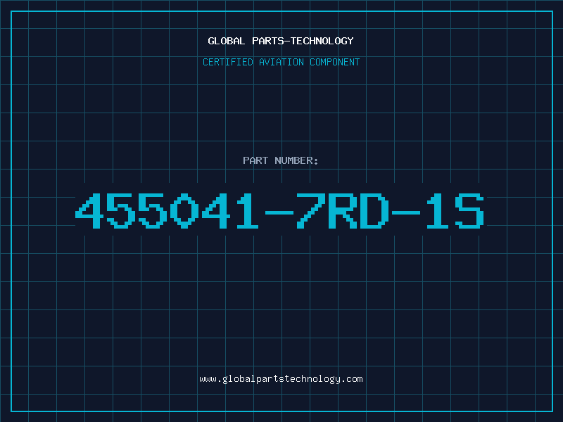 Aviation Part 455041-7RD-1S