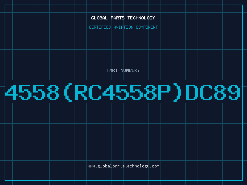 Aviation Part 4558RC4558PDC89