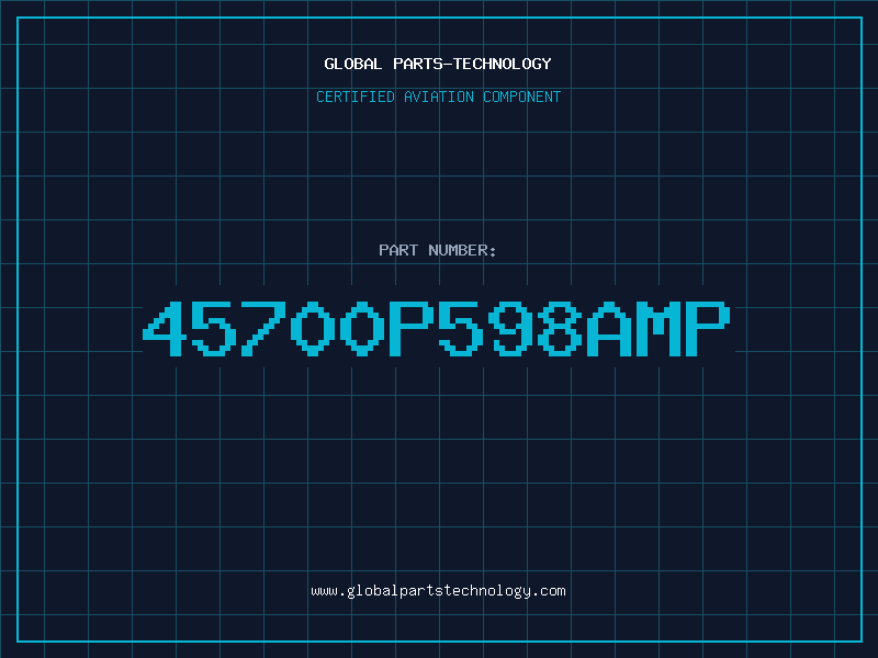 Aviation Part 45700P598AMP
