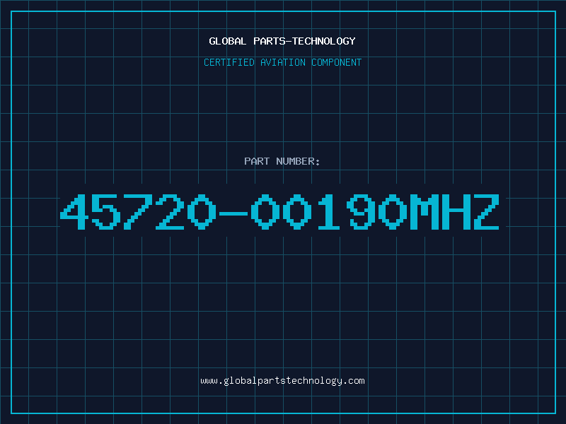 Aviation Part 45720-00190MHZ