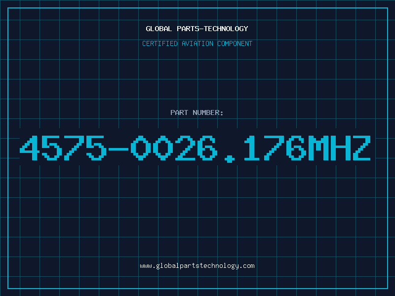 Aviation Part 4575-0026.176MHZ