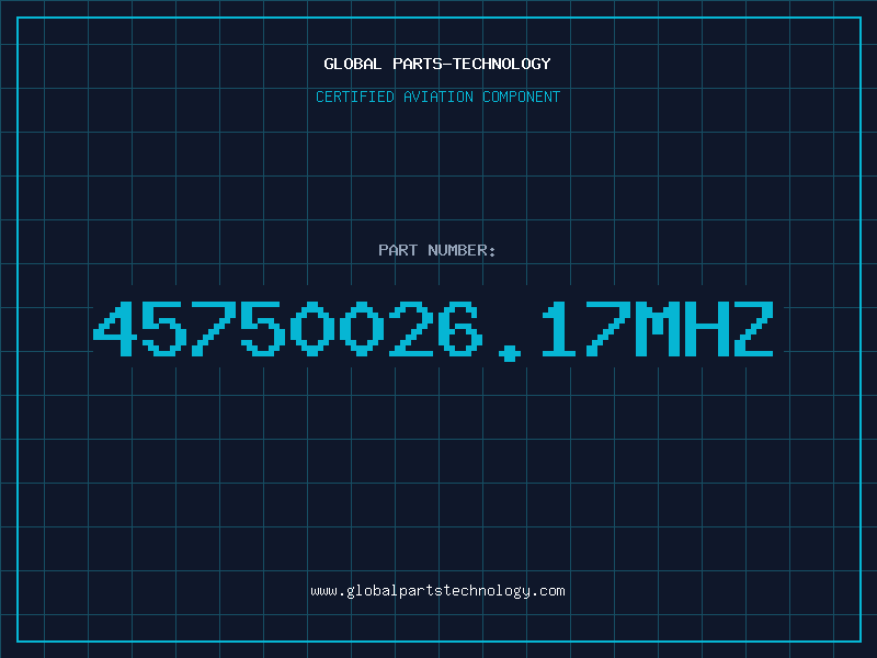 Aviation Part 45750026.17MHZ