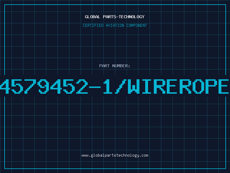 Aviation Part 4579452-1/WIREROPE