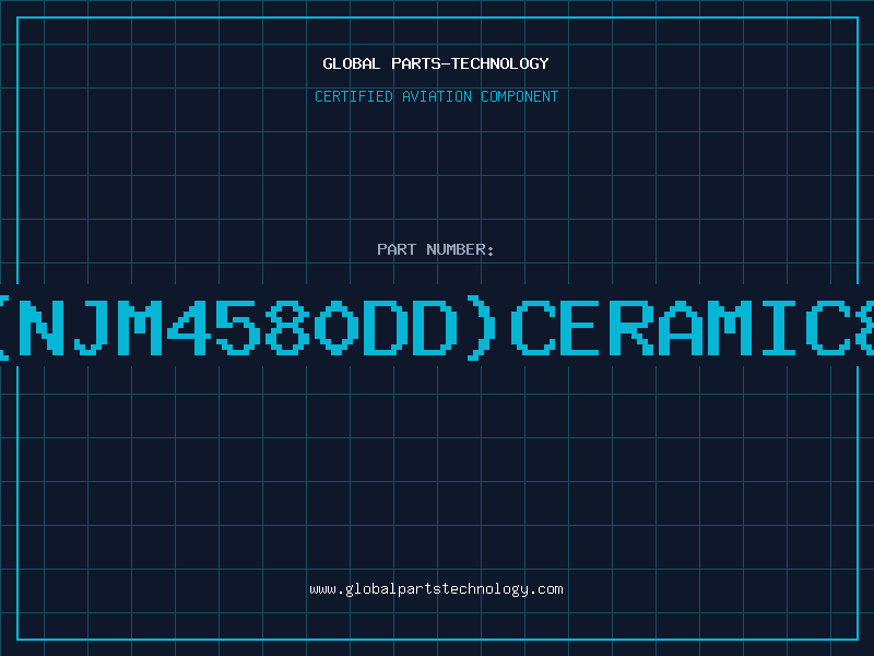 Aviation Part 4580(NJM4580DD)CERAMIC84RAY