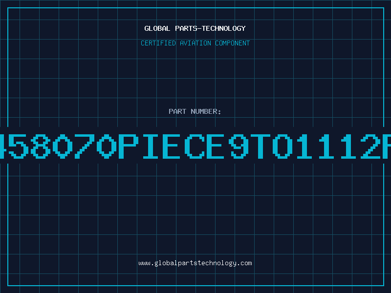 Aviation Part 458070PIECE9TO1112F