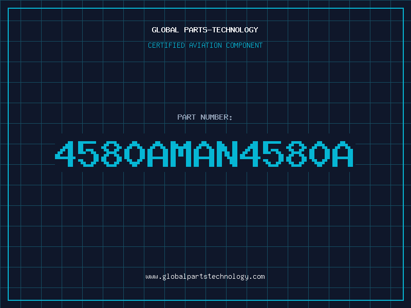 Aviation Part 4580AMAN4580A