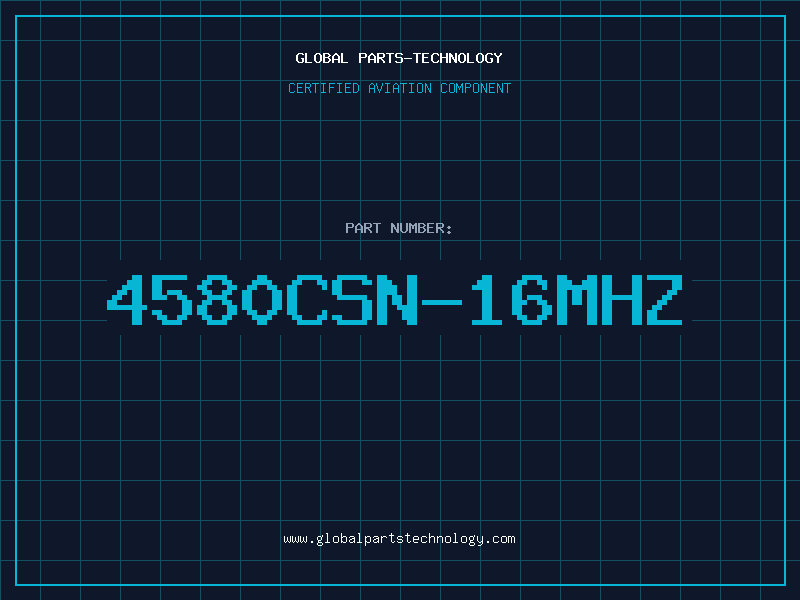 Aviation Part 4580CSN-16MHZ