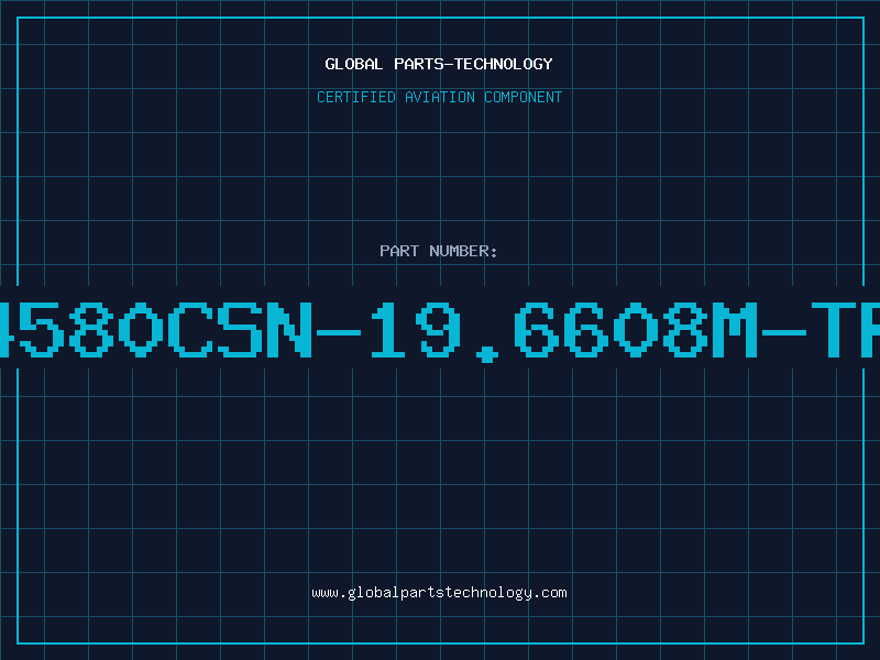 Aviation Part 4580CSN-19.6608M-TR